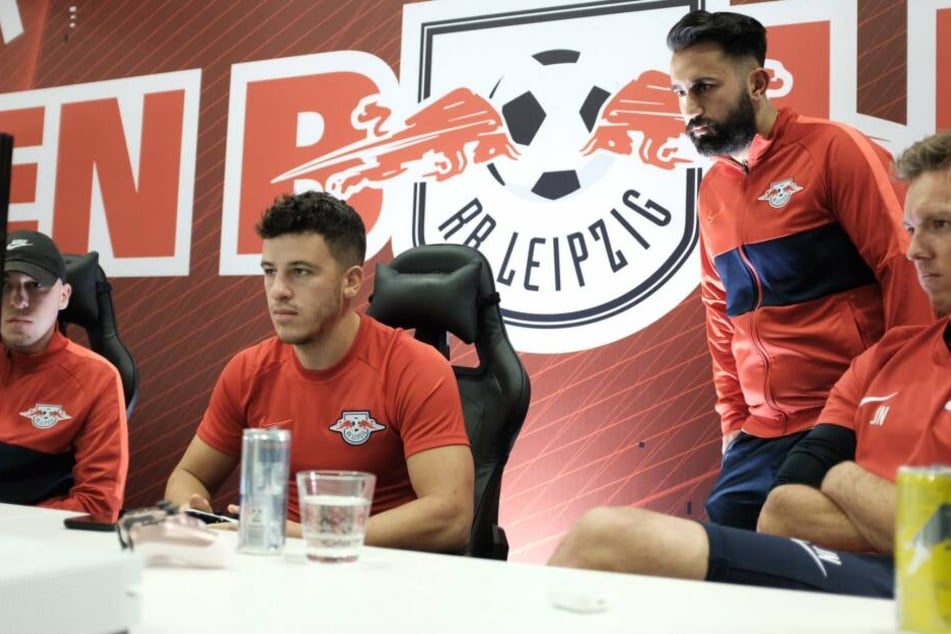 eSport-Neuling: Diego Demme zockte am Montagabend erstmals für RB Leipzig in der Virtual Bundesliga.