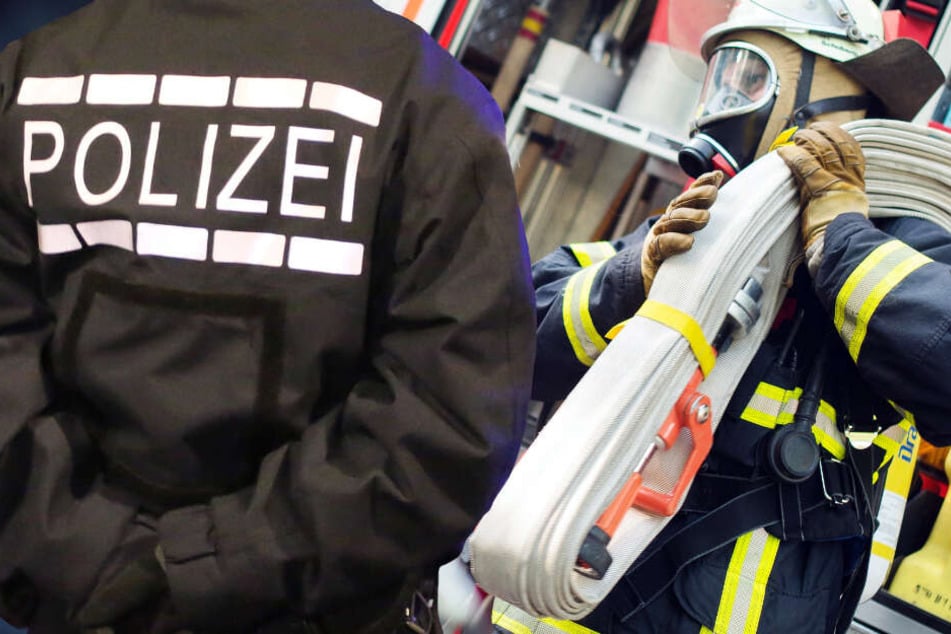 Polizei und Feuerwehr wurden am Samstagmittag alarmiert (Symbolbild).