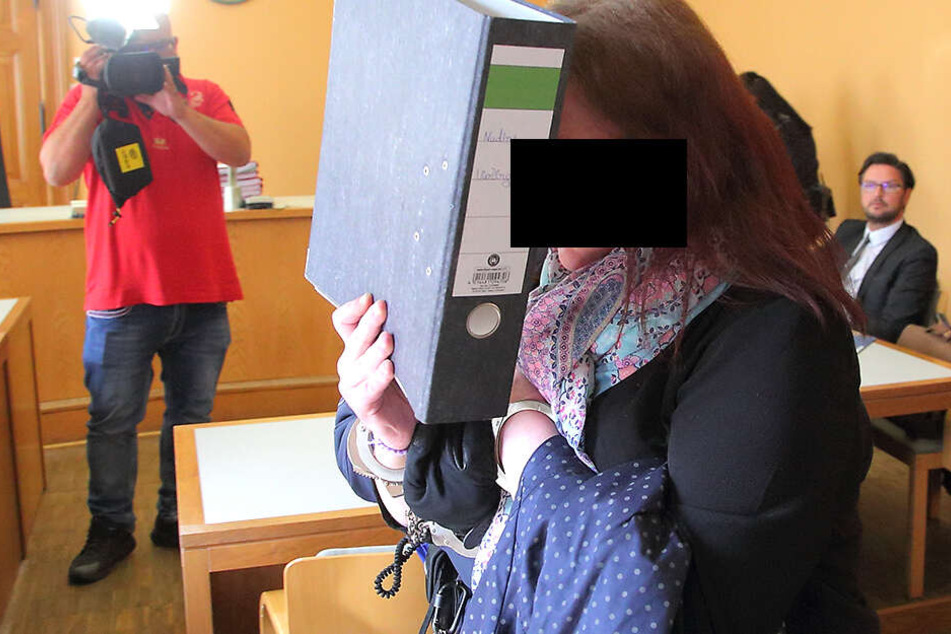 Azubi Nadine V. (23) war der Schrecken der Autobesitzer in Rauschwalde.