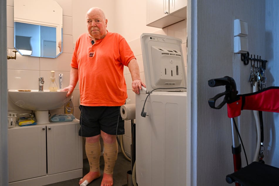 Hierhin soll das Dusch-WC gebaut werden.