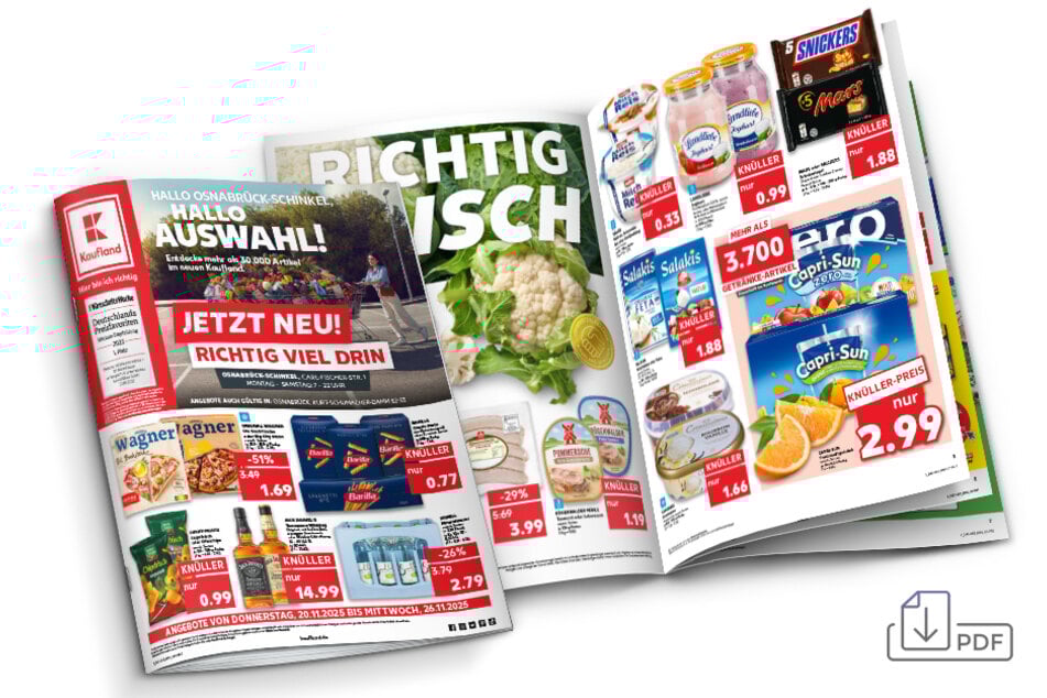 Mit einem Klick zu den Angeboten.