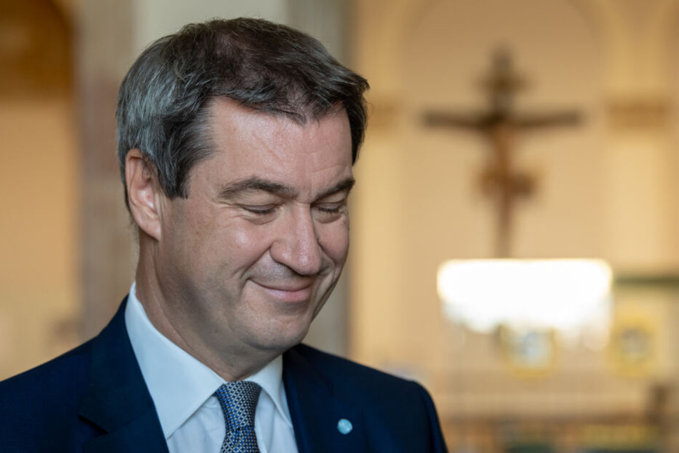 arkus Söder (CSU), Ministerpräsident von Bayern.