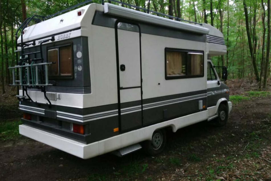 Dieses Wohnmobil hatten die Entführer in Frankreich zurück gelassen.