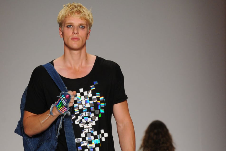 Male-Model Mario Galla wurde ausgerechnet bei einer Show von Michael Michalsky berühmt.