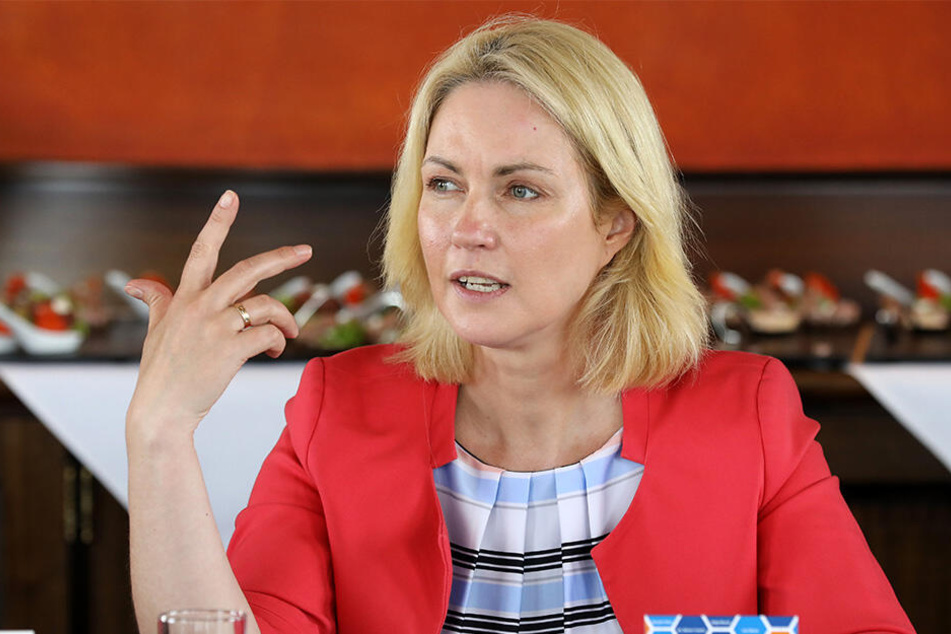 Ministerpräsidentin Manuela Schwesig (45, SPD) ist zutiefst bestürzt (Archivbild).
