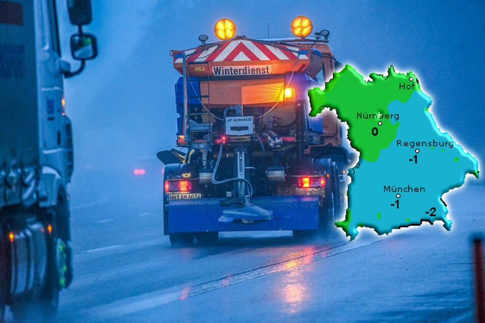 Gefrierender Regen und Glatteis prägen vielerorts den Start in das erste Adventswochenende. (Archiv)