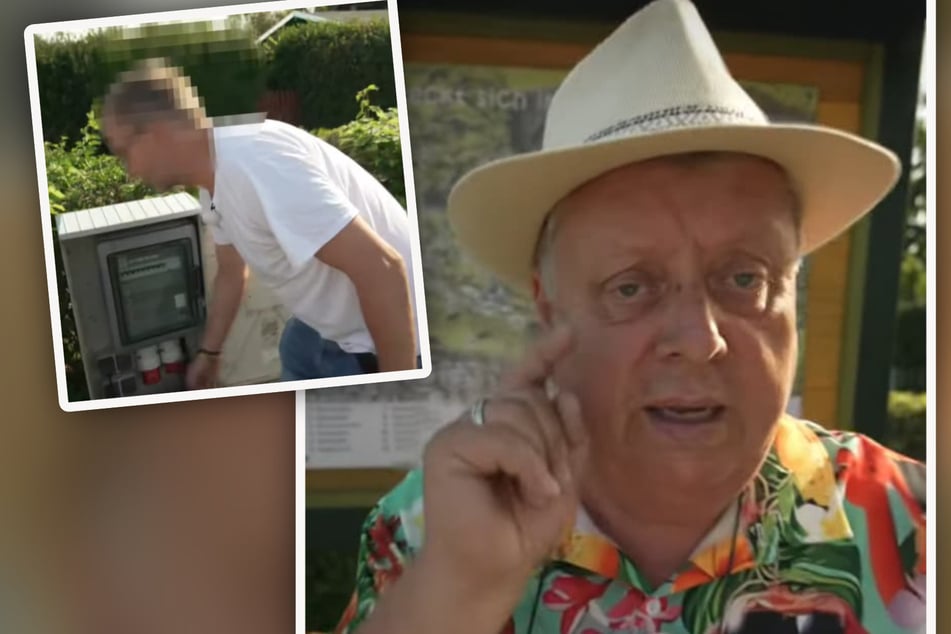 Sächsischer Kleingartensheriff erwischt dreisten Strom-Dieb: "Willst du mich verscheißern?"