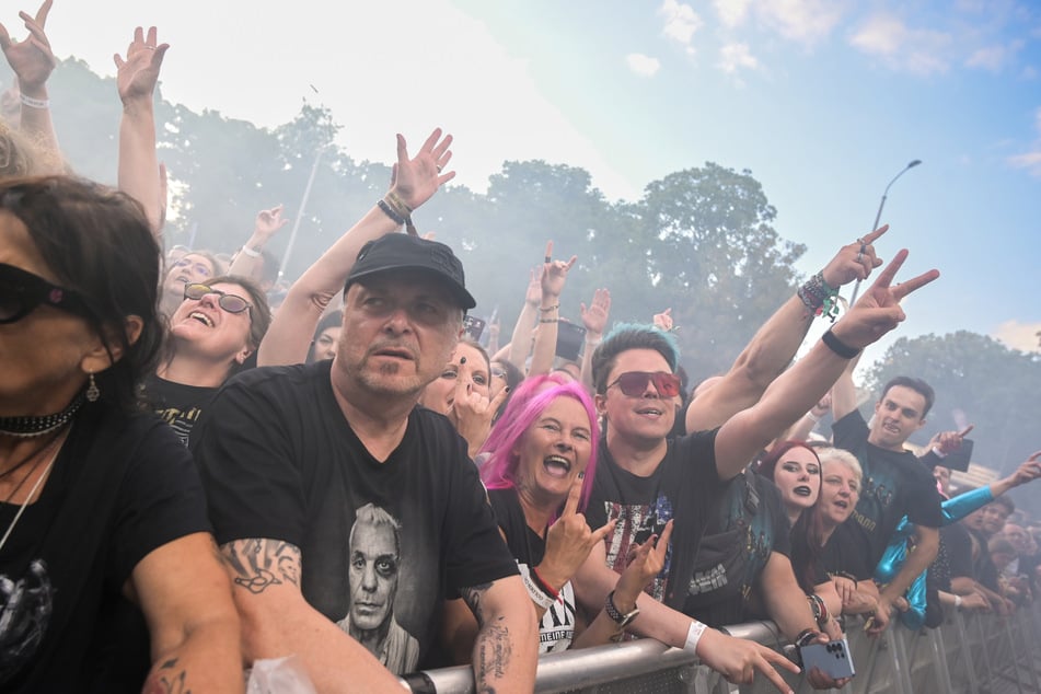 Es waren zahlreiche Fans da, doch das Festival ist nicht ausverkauft.