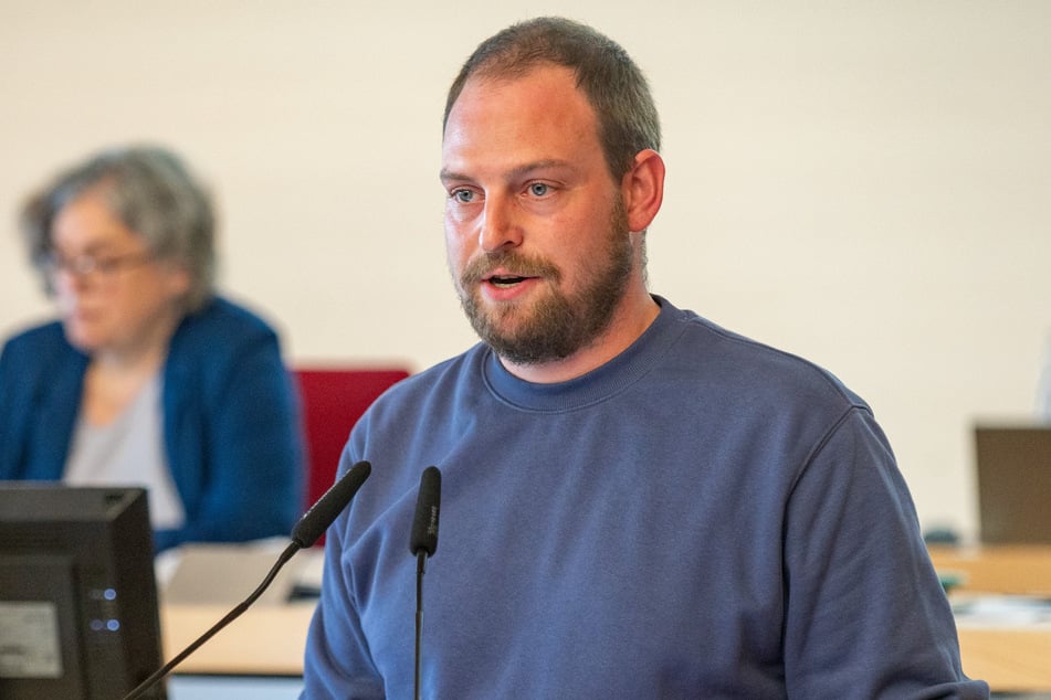 Stadtrat Moritz Knobel (31, Grüne).