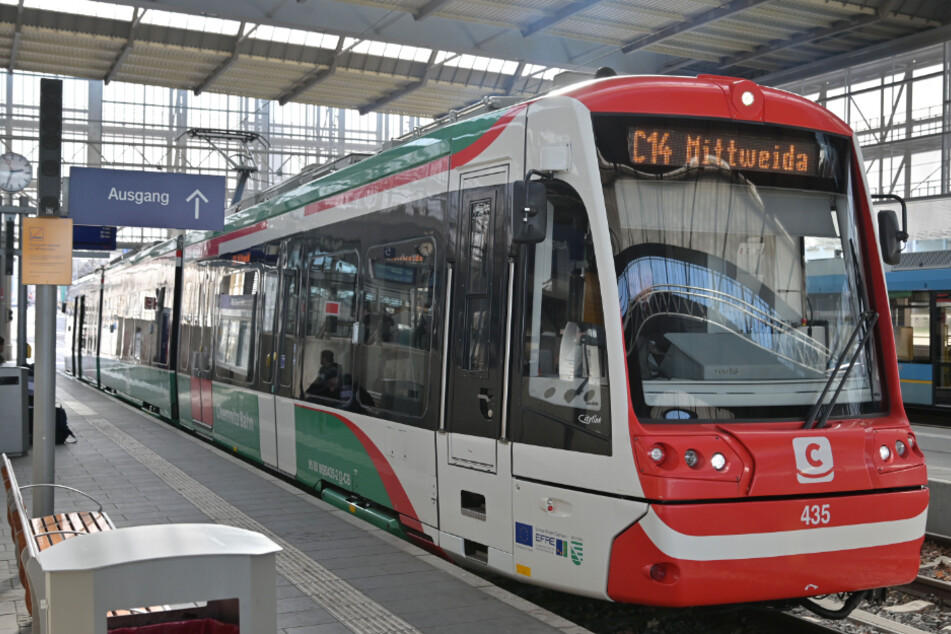 Noch bis zum 5. April fährt kein Zug zwischen Chemnitz und Mittweida.