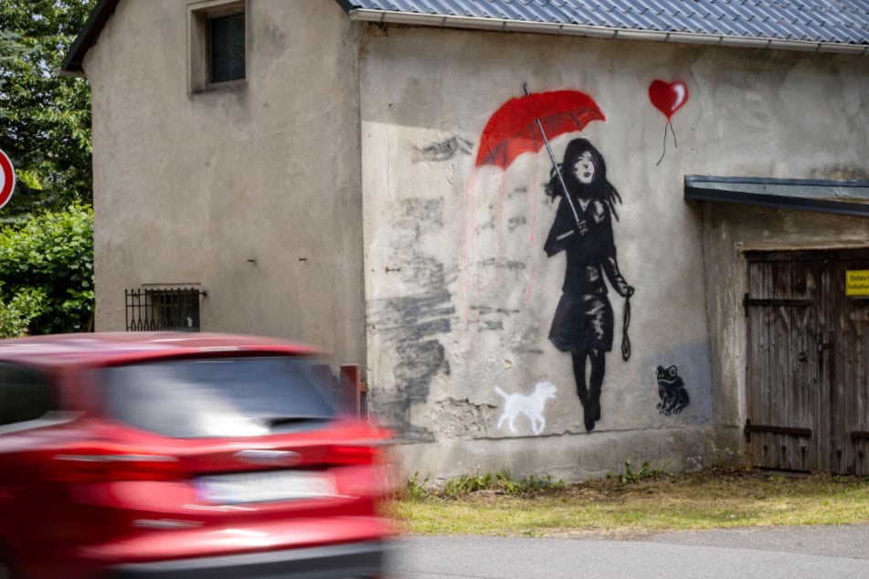 Chemnitz: Verdächtiges Bild in Sachsen aufgetaucht: War Banksy in Chemnitz am Werk?