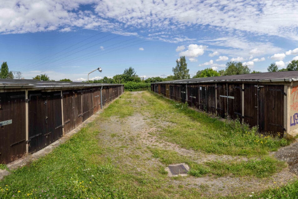 Auch der Garagenhof Harthweg gehört zur Route.