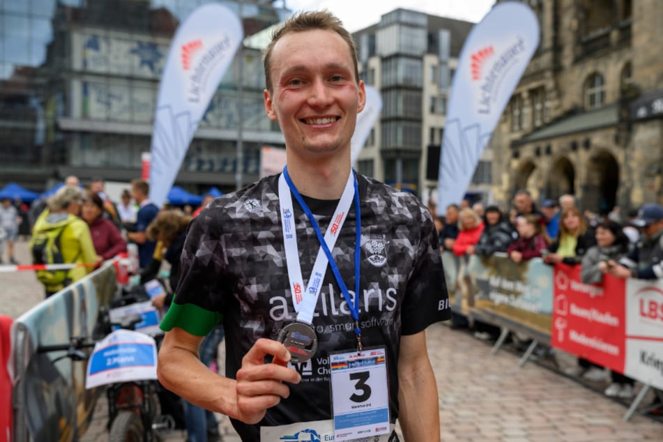 Der 31-jährige Stefan Seidel wurde Dritter.