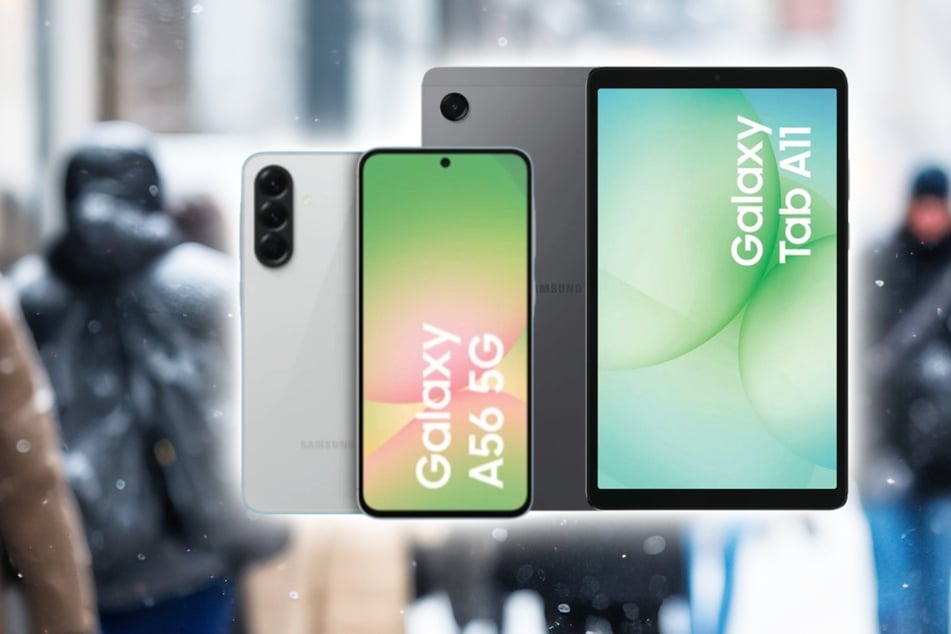 Samsung Galaxy A56 5G mit gratis Tab A11 jetzt im Winterangebot