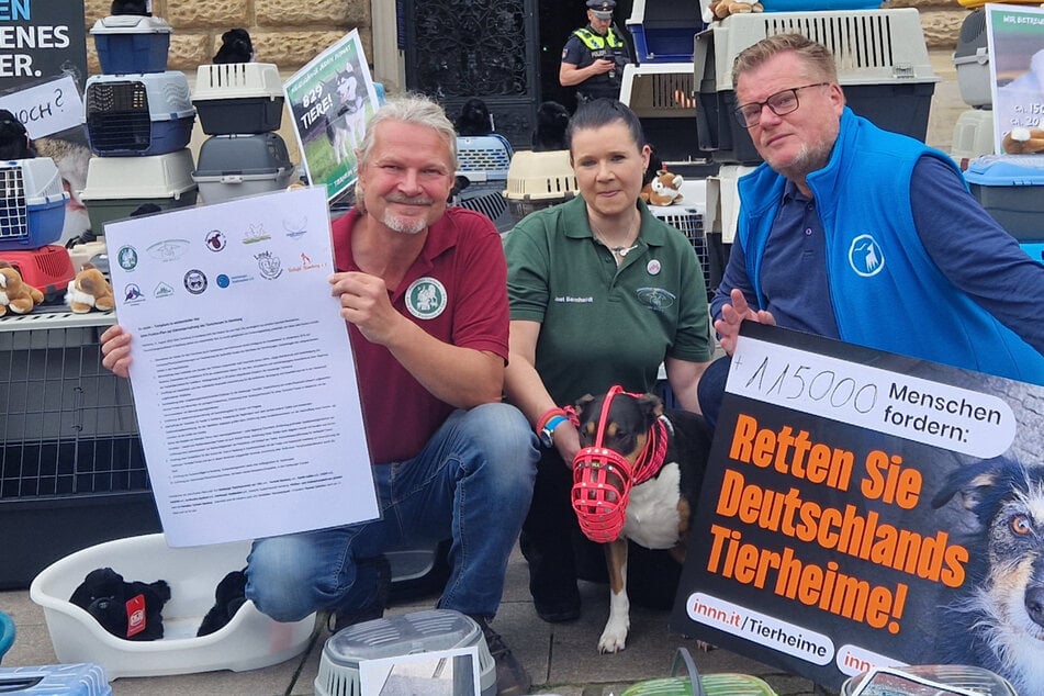 Erst im August demonstrierten die Tierschutzvereine Hamburgs, darunter auch der HTV, für mehr staatliche Unterstützung.