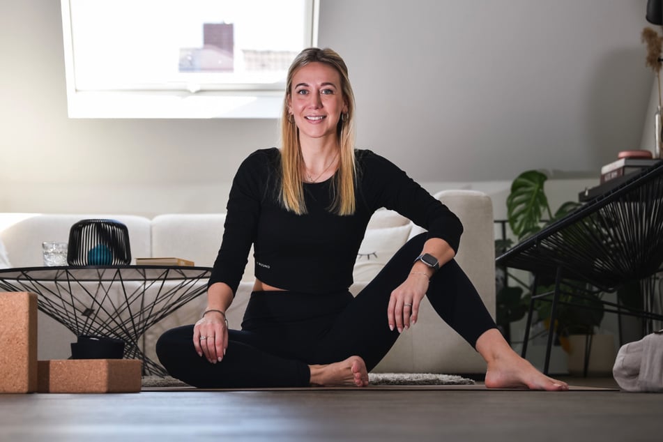 Julia C. Wöllner sagt, dass sie einen speziellen Yoga-Stil für Leistungssportler entwickelt hat.