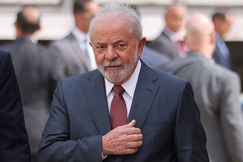 Brazil's President-elect Luiz Inacio Lula da Silva attends the COP27 climate summit in Sharm el-Sheikh, Egypt.