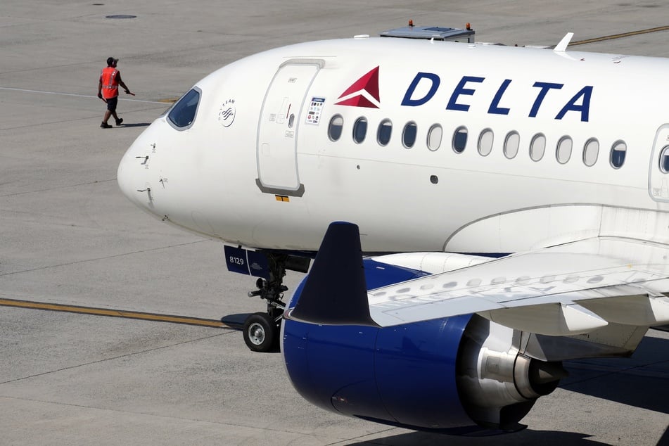 Auf einem Flug der Delta-Airlines wurde eine blinde Passagierin entdeckt.