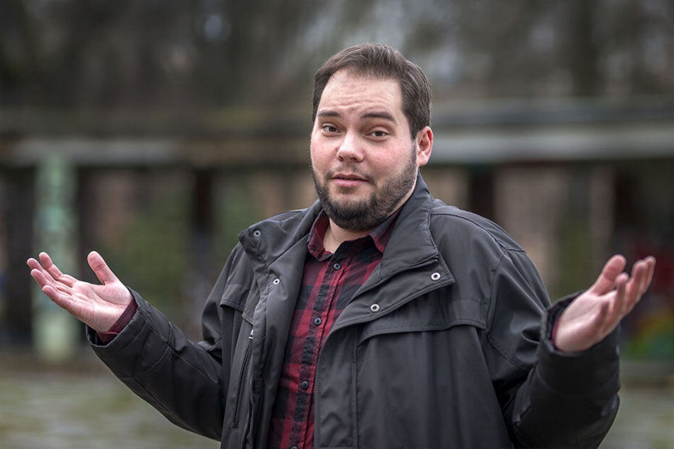 Stadtrat Toni Rotter (31, Piraten) fordert, die Kameras während Demonstrationen auszuschalten.