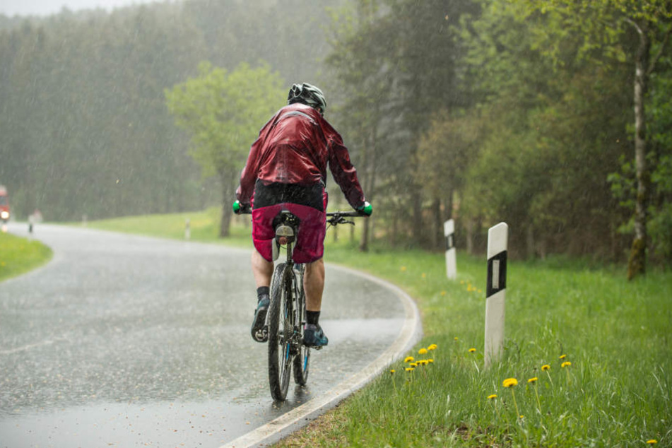 In den nächsten Tagen empfiehlt sich Fahrradfahren nicht wirklich.