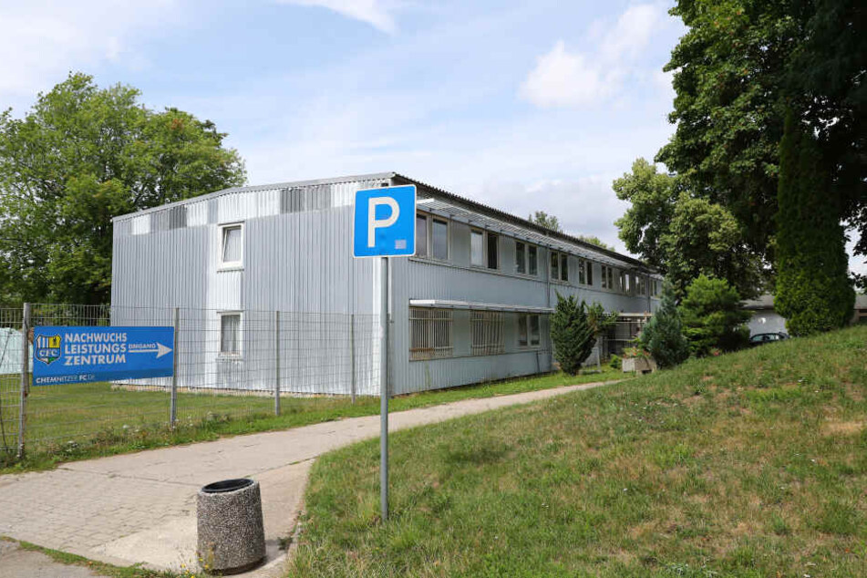 Chemnitzer FC Nachwuchsleistungszentrum im Sportforum Chemnitz.