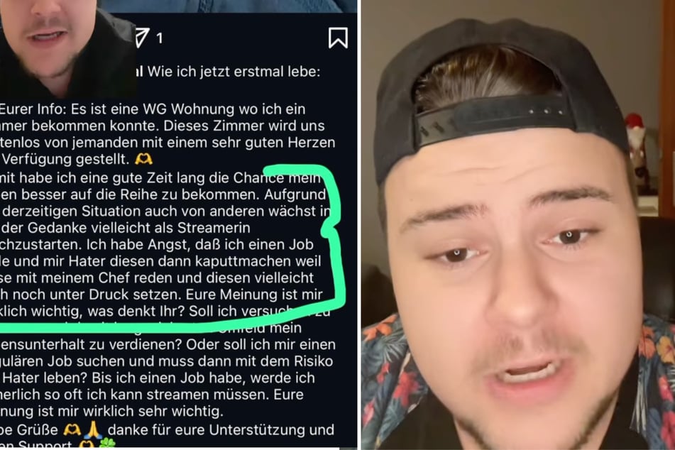 Dieses Statement seiner Schwester auf Instagram findet Jeremy-Pascal Wollny (27) widersprüchlich.