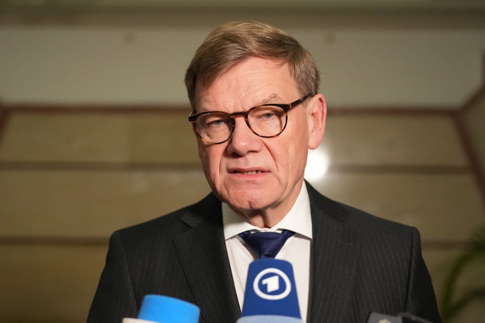 Der Außenminister Johann Wadephul (62, CDU).