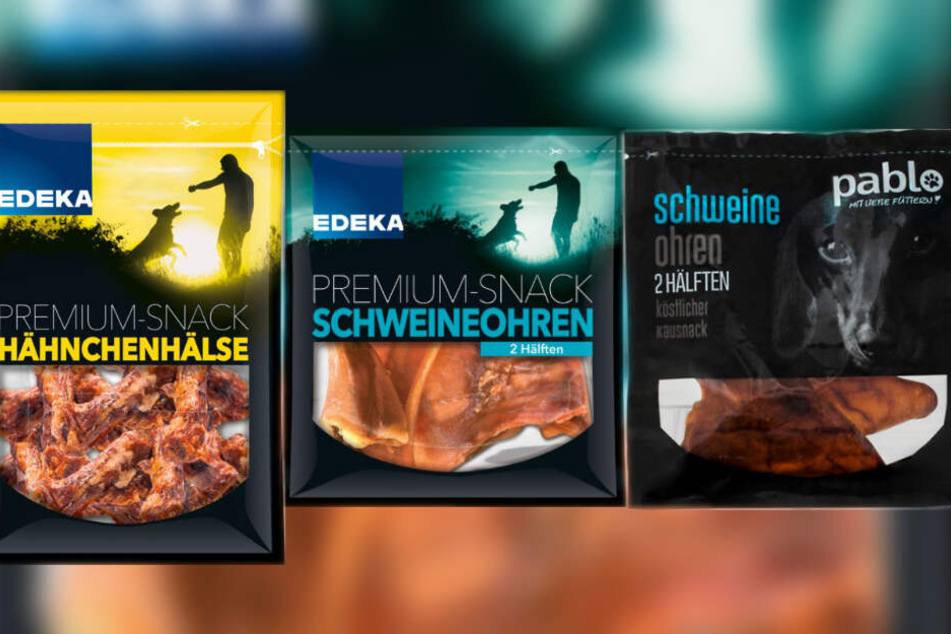 Die Futtersorten werden von Edeka zurückgerufen. (Fotomontage)