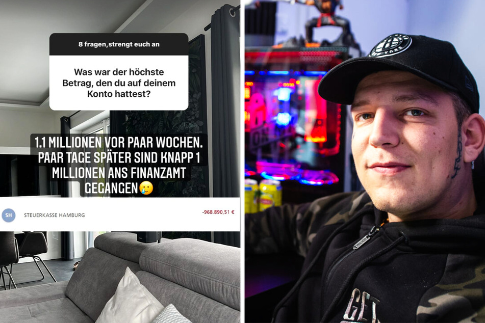 YouTube-Star MontanaBlack (34) hat auf Instagram Einblick in seine Kontobewegungen gegeben - und die haben es in sich!