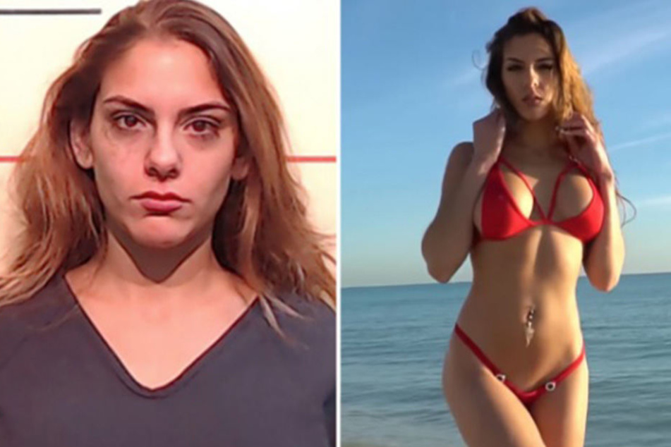Fotografin und Model für Bademode: Katherine Leigh Mehta.