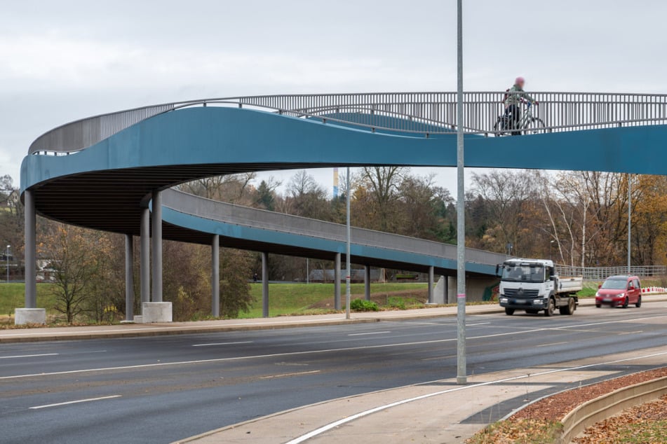 Der Premiumradweg führt seit Mitte Oktober über die Kalkstraße.