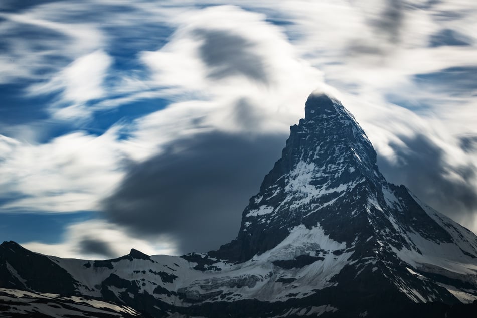 Das Matterhorn ist mit 4478 Metern einer der höchsten Berge in Europa.