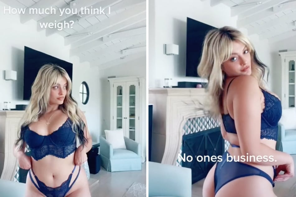 Bebe Rexha takes aim at the haters in a TikTok video flaunting her body