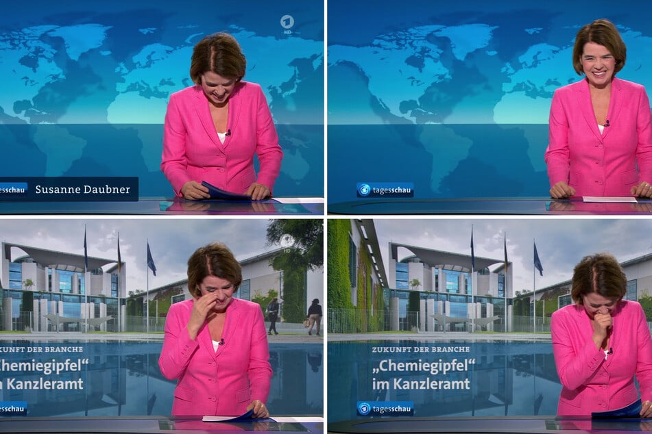 Im vergangenen Jahr wurde Susanne Daubner bereits bei der "Tagesschau" von einem hartnäckigen Lachanfall heimgesucht.