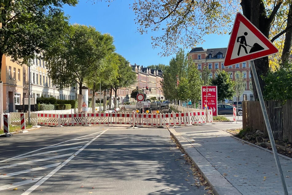 Noch bis 18. Oktober besteht die Sperrung auf der Beyerstraße.