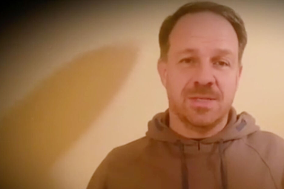 Alex Zorniger in seiner Video-Ansprache.