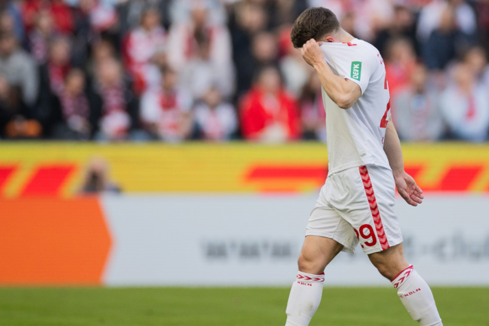 FC-Youngster Jan Thielmann (21) sah nach nur 13. Minuten die rote Karte.