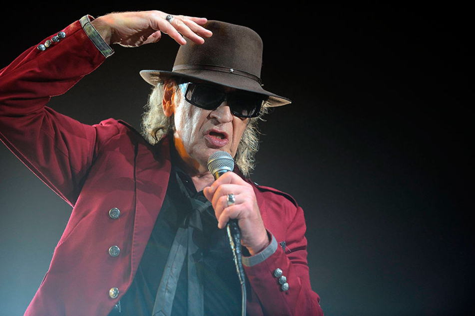 Udo live im Sommer 2017. Seit etwa 50 Jahren mischt er in der Rockszene mit.