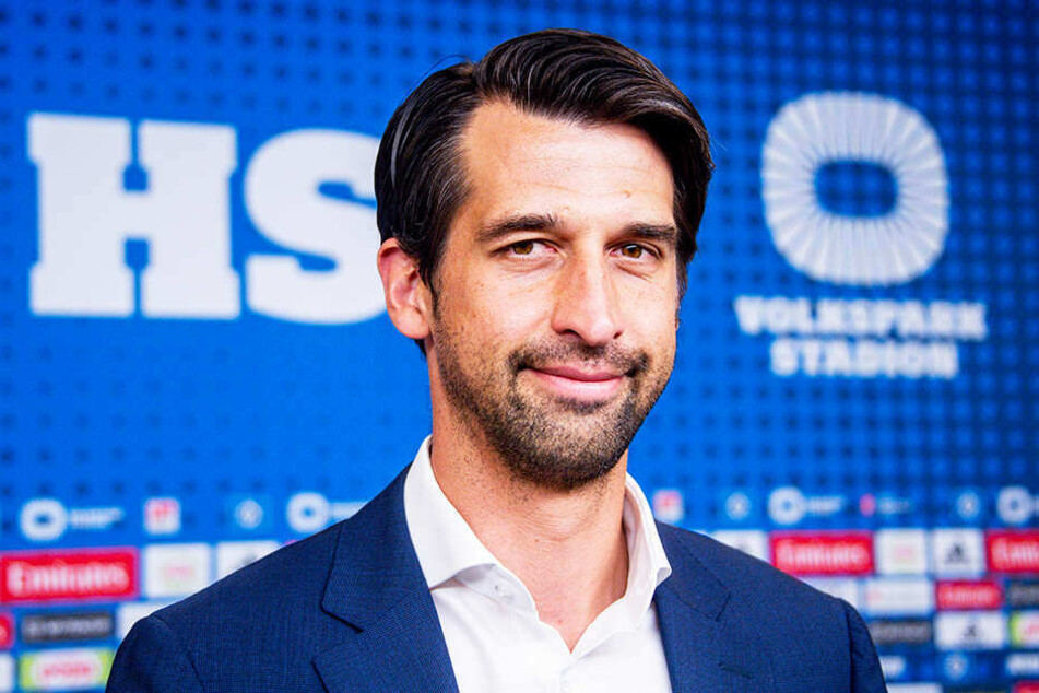 Der neue HSV-Sport-Vorstand Jonas Boldt sprach zuerst.