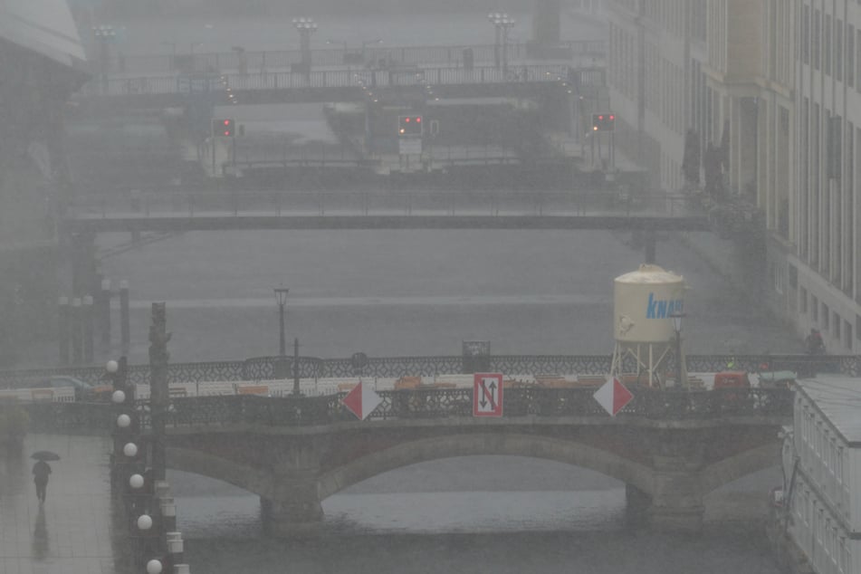 Am Wochenende wird es milder, aber auch regnerisch.