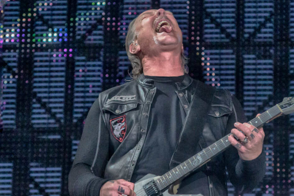 James Hetfield, Sänger und Gitarrist von Metallica.