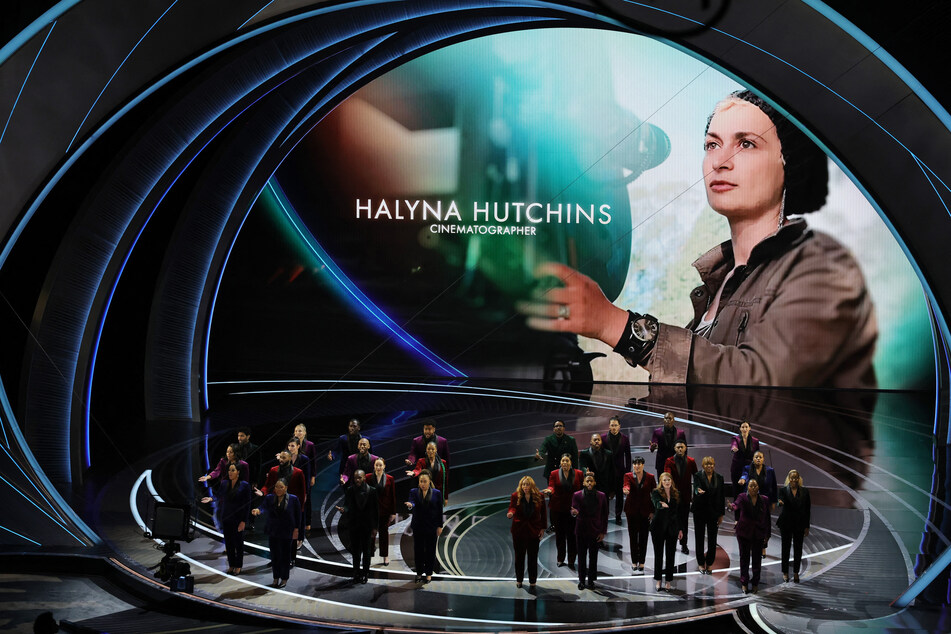 Halyna Hutchins was remembered as part of a memorial tribute during the 94th Annual Academy Awards in March.