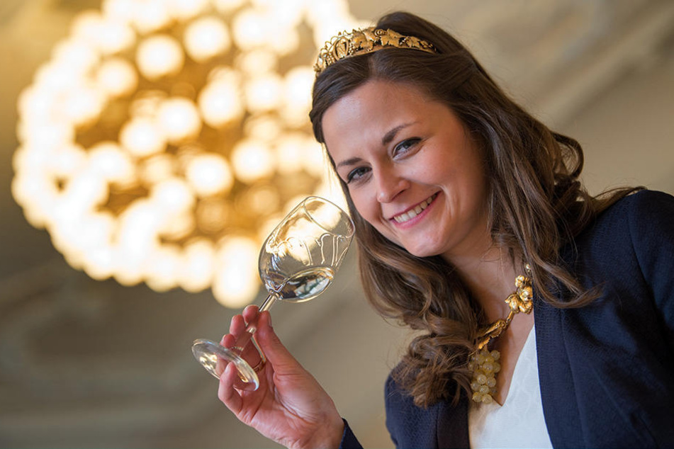 Sachsens Weinkönigin
Friederike
Wachtel (28).