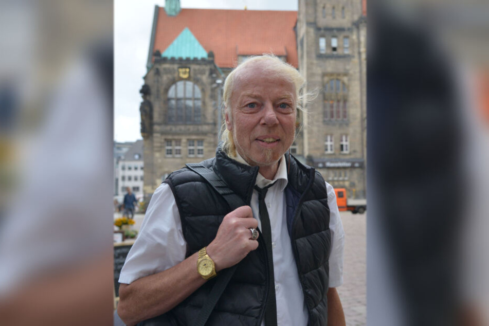 Glaubt an seine Chance: DJ Geyer möchte neuer Oberbürgermeister von Chemnitz werden.
