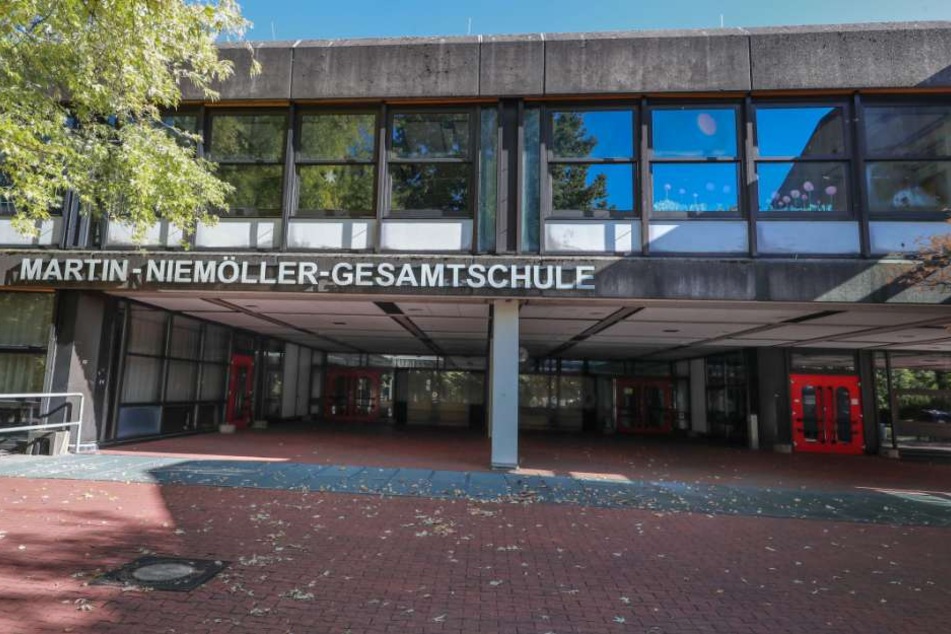 In der Martin-Niemöller Gesamtschule hat es gebrannt.