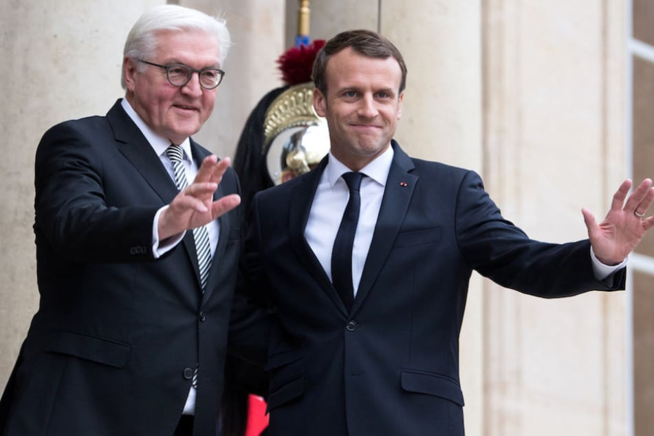 Mit Staatsoberhaupt Frank-Walter Steinmeier (62) steht für Emmanuel Macron (40) eine Begegnung mit Jugendlichen an. (Archiv)