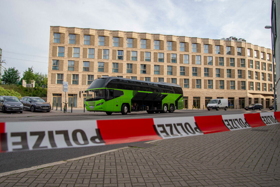 Der Bus wurde im Bereich des Hauptbahnhofes kontrolliert.