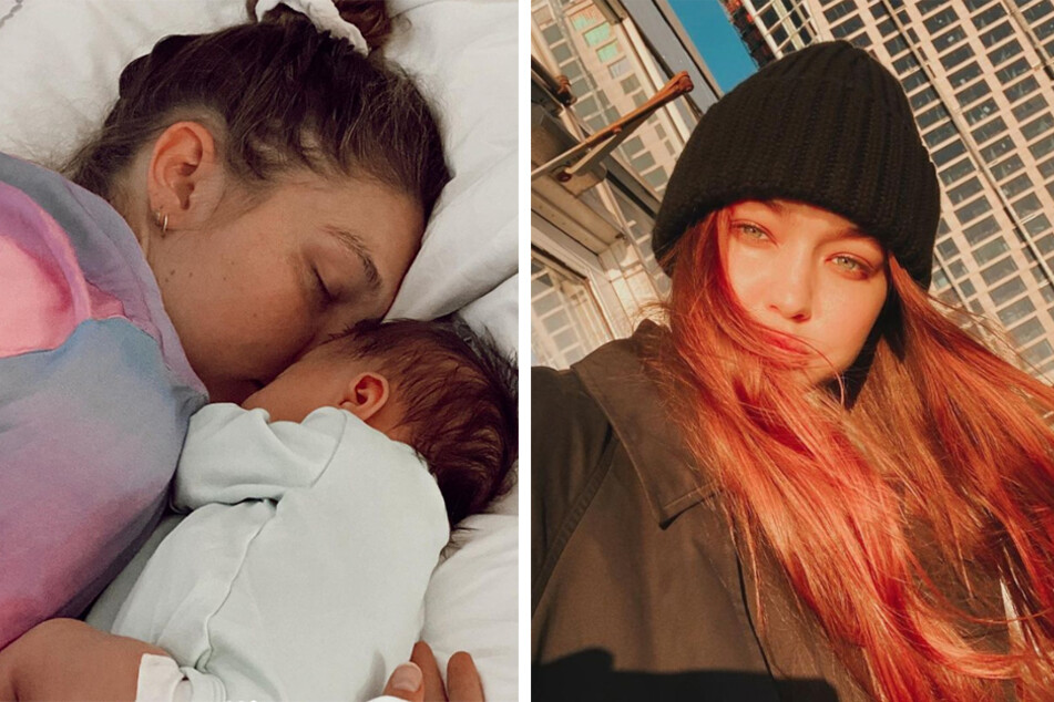 Gigi Hadid asked the media to respect her daughter's privacy in photos by blurring out her face.