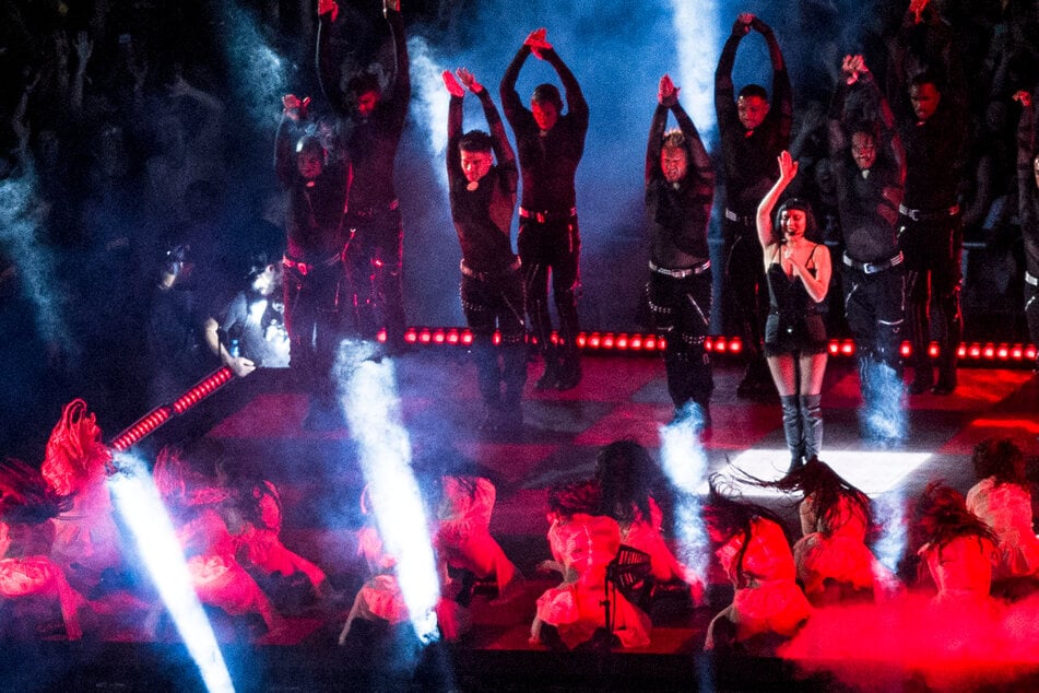 Brazilian police said Sunday they had arrested two people in connection with a foiled plot to attack Lady Gaga's packed mega-concert in Rio de Janeiro.