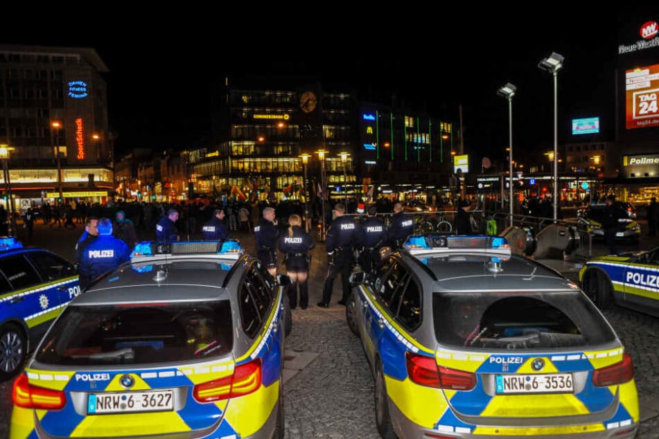 Die Polizei hatte Verstärkung angefordert.